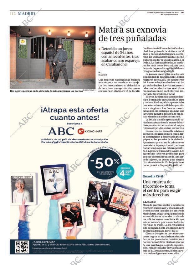 ABC MADRID 15-11-2015 página 114