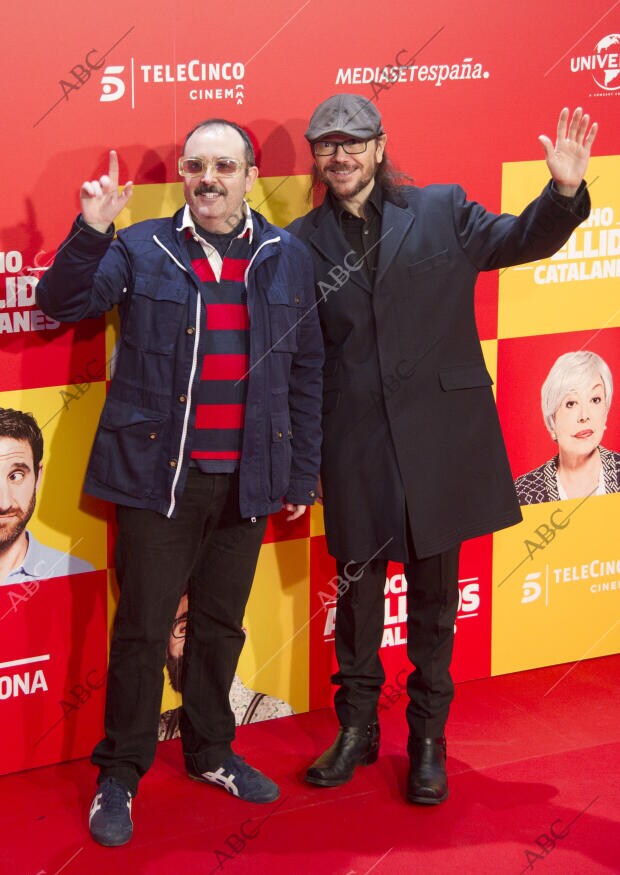 Premiere De La Película «Ocho Apellidos Catalanes» En El Cine Capitol ...