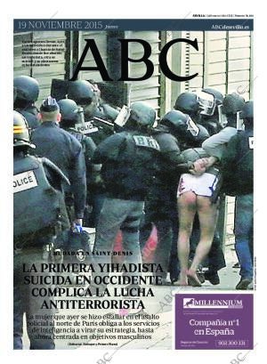 ABC SEVILLA 19-11-2015 página 1