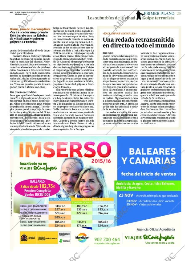 ABC SEVILLA 19-11-2015 página 25
