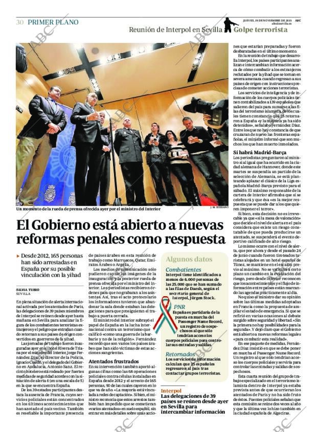ABC SEVILLA 19-11-2015 página 30