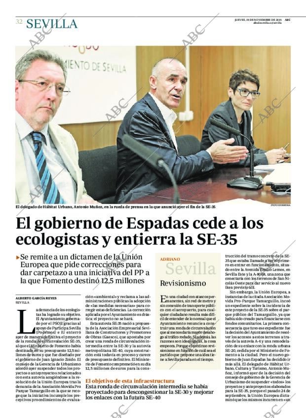 ABC SEVILLA 19-11-2015 página 32