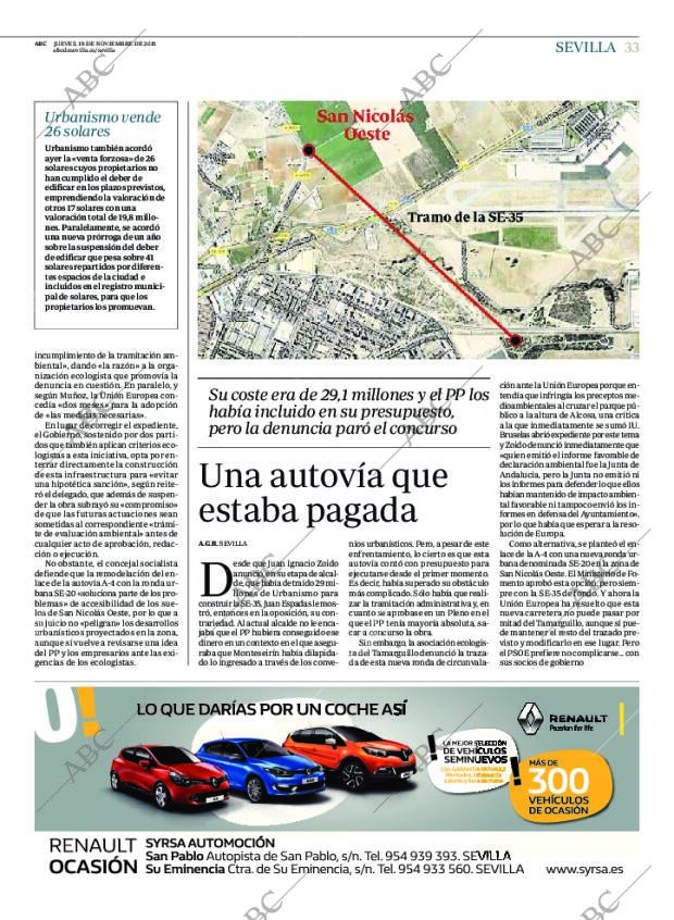 ABC SEVILLA 19-11-2015 página 33