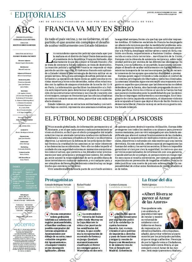 ABC SEVILLA 19-11-2015 página 4
