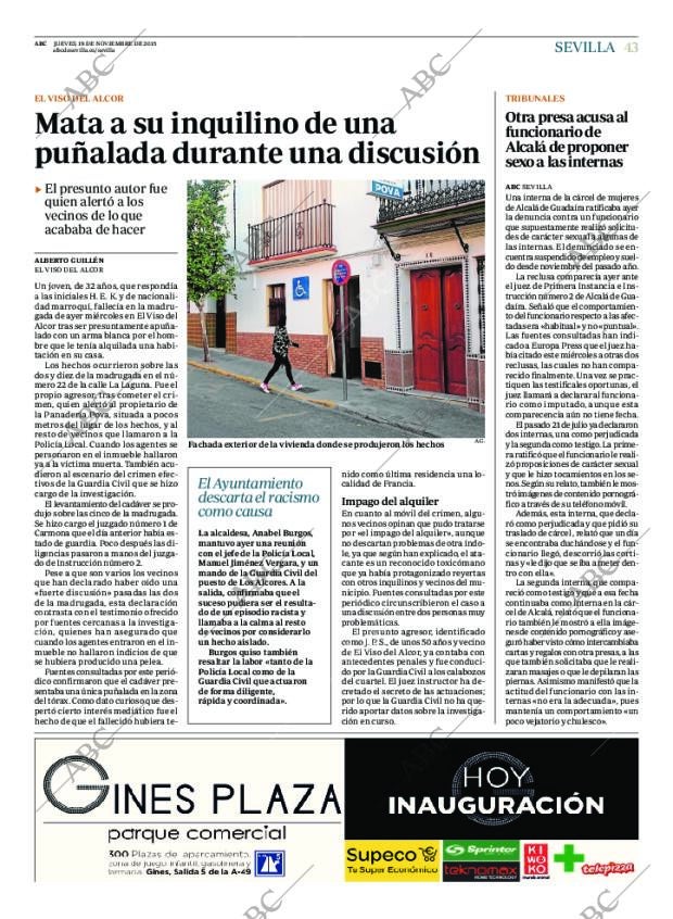 ABC SEVILLA 19-11-2015 página 43
