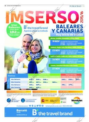 ABC SEVILLA 19-11-2015 página 45