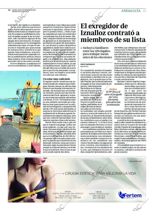 ABC SEVILLA 19-11-2015 página 49