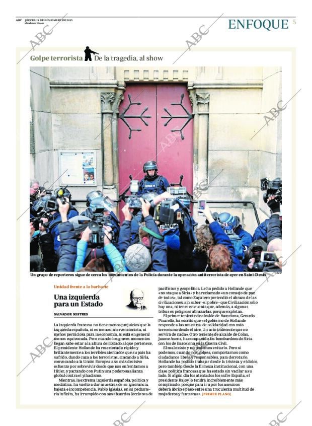 ABC SEVILLA 19-11-2015 página 5