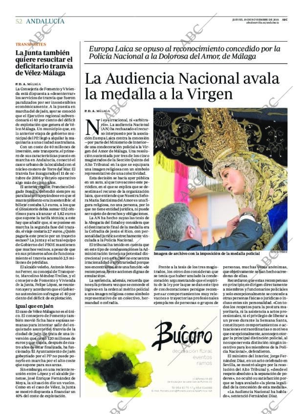 ABC SEVILLA 19-11-2015 página 52