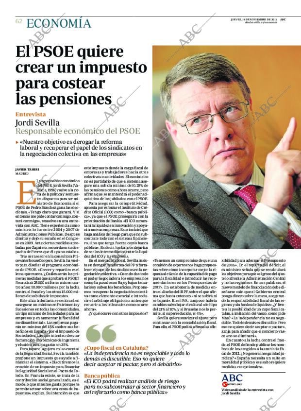 ABC SEVILLA 19-11-2015 página 62