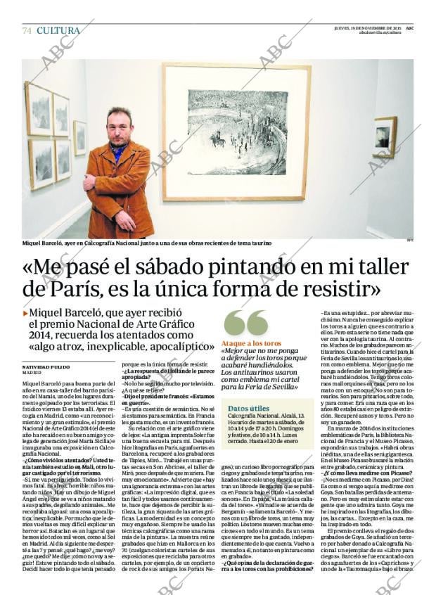 ABC SEVILLA 19-11-2015 página 74