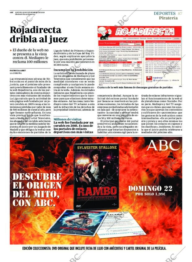 ABC SEVILLA 19-11-2015 página 87