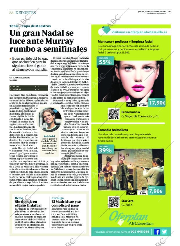ABC SEVILLA 19-11-2015 página 88