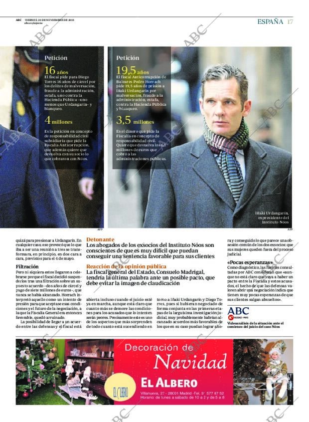 ABC MADRID 20-11-2015 página 17