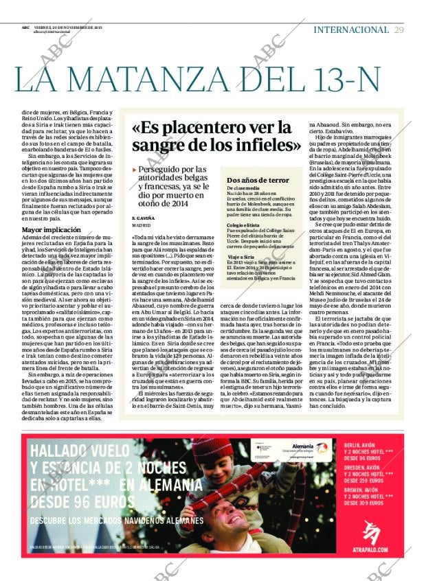 ABC MADRID 20-11-2015 página 29