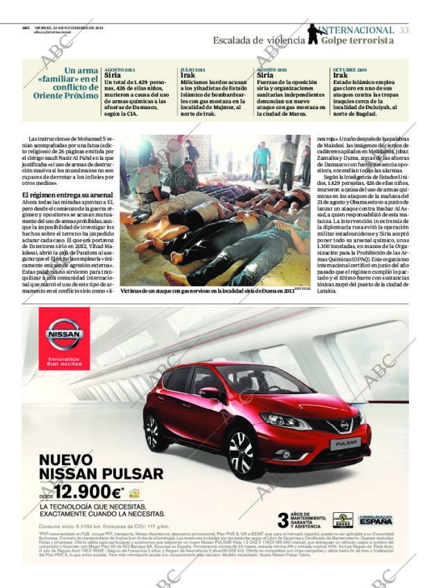 ABC MADRID 20-11-2015 página 33