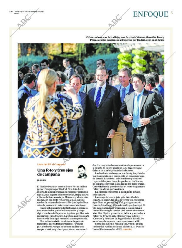 ABC MADRID 20-11-2015 página 5