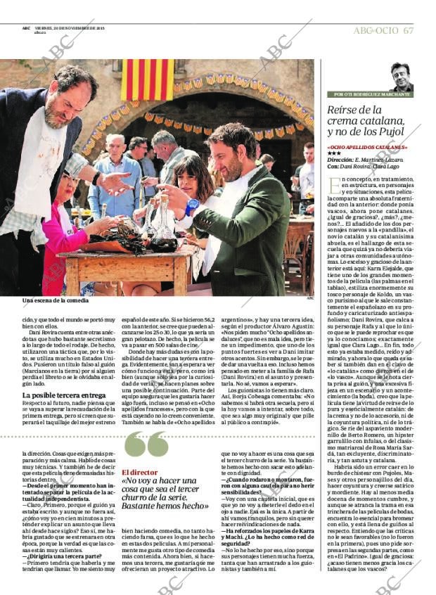 ABC MADRID 20-11-2015 página 67