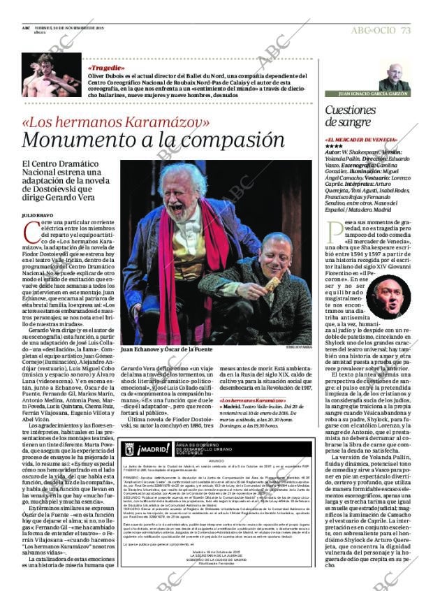 ABC MADRID 20-11-2015 página 73