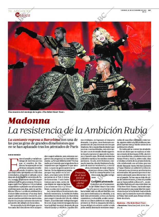 ABC MADRID 20-11-2015 página 74