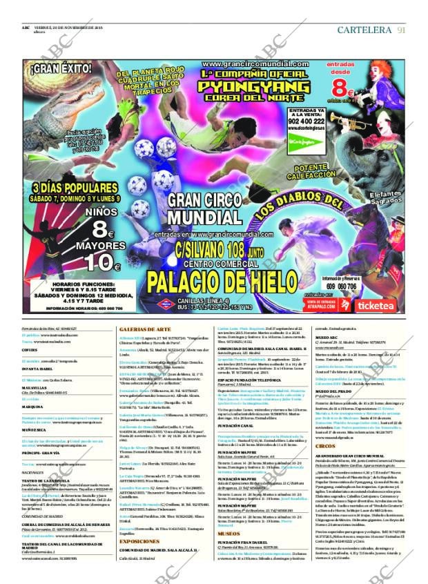 ABC MADRID 20-11-2015 página 91