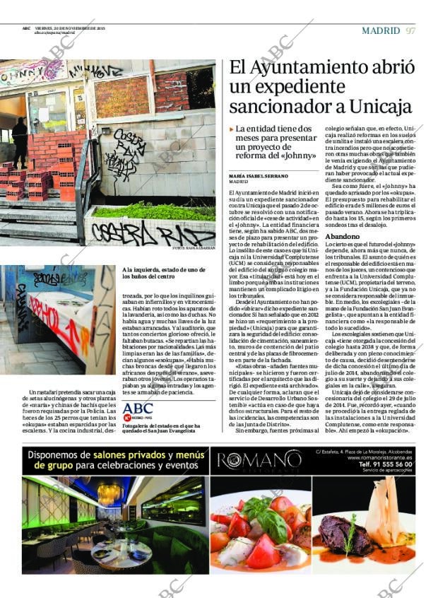 ABC MADRID 20-11-2015 página 97