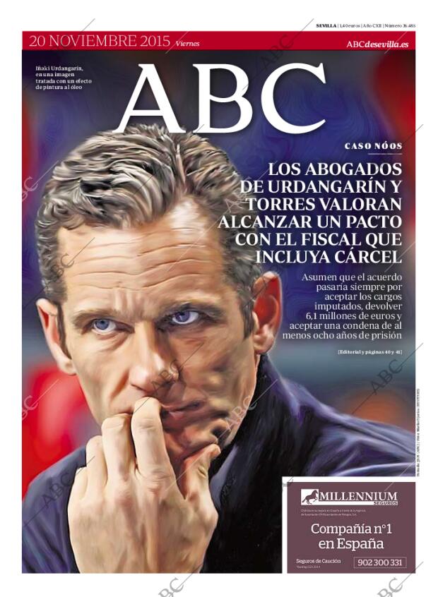 ABC SEVILLA 20-11-2015 página 1