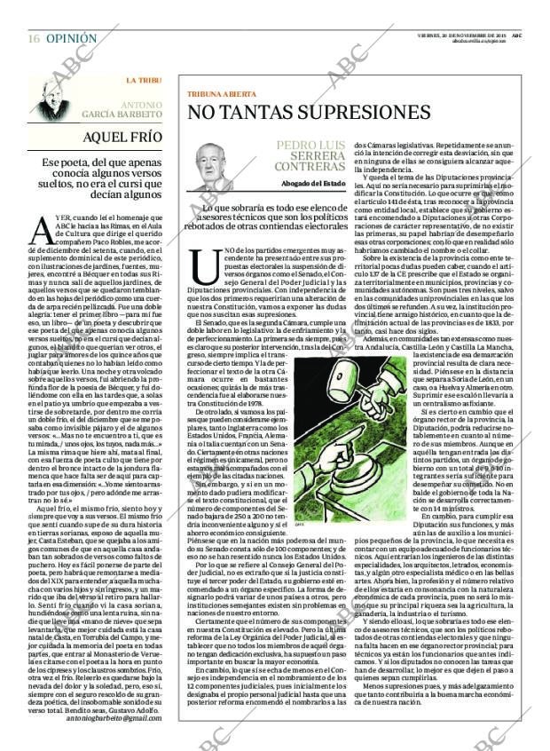 ABC SEVILLA 20-11-2015 página 16