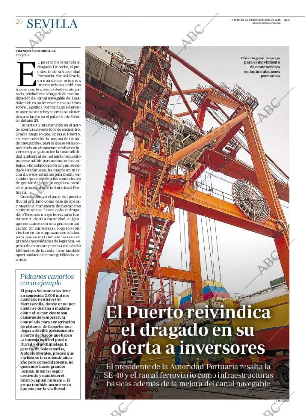 ABC SEVILLA 20-11-2015 página 20