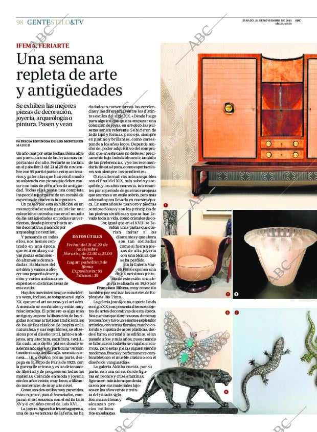 ABC MADRID 21-11-2015 página 98