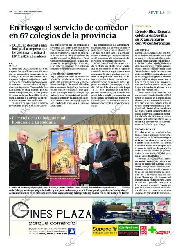 ABC SEVILLA 21-11-2015 página 23