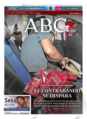 ABC CORDOBA 22-11-2015 página 1