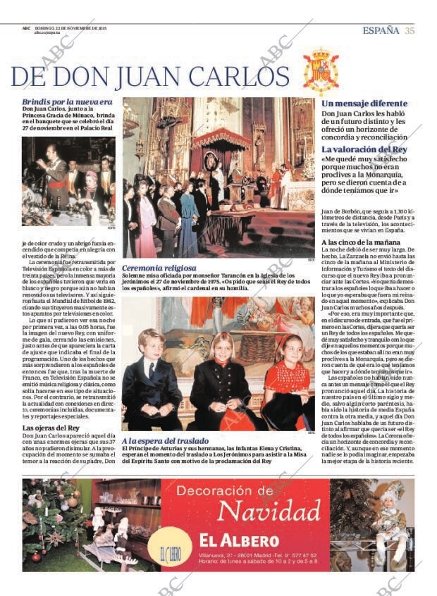 ABC MADRID 22-11-2015 página 35