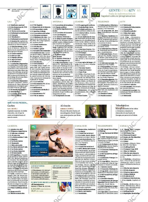 ABC CORDOBA 23-11-2015 página 85