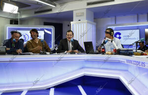 Mariano Rajoy comentarista deportivo en el programa de Tiempo de juego de la...