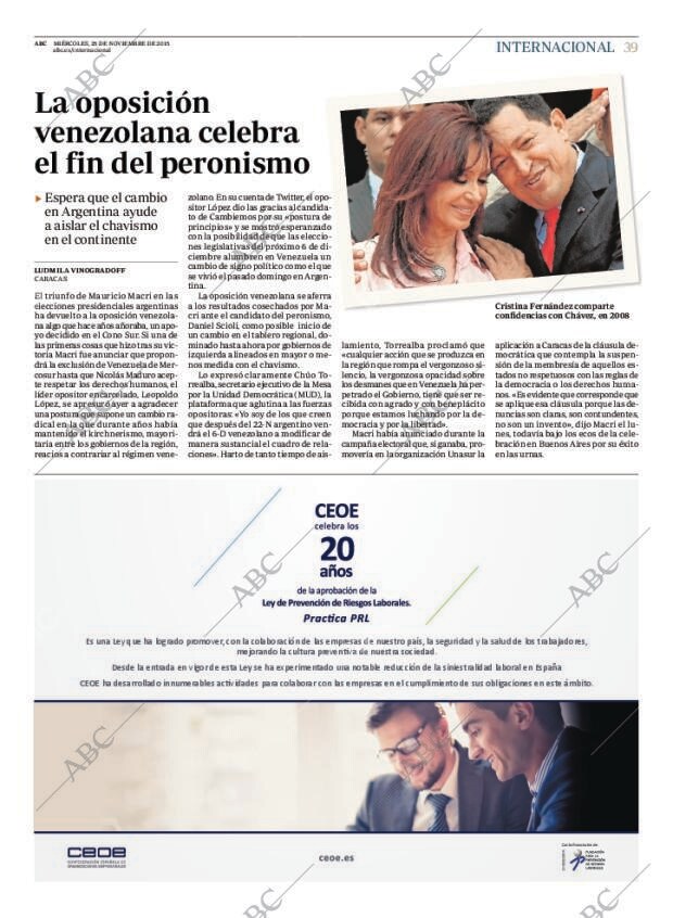 ABC MADRID 25-11-2015 página 39