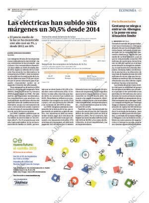 ABC MADRID 25-11-2015 página 43