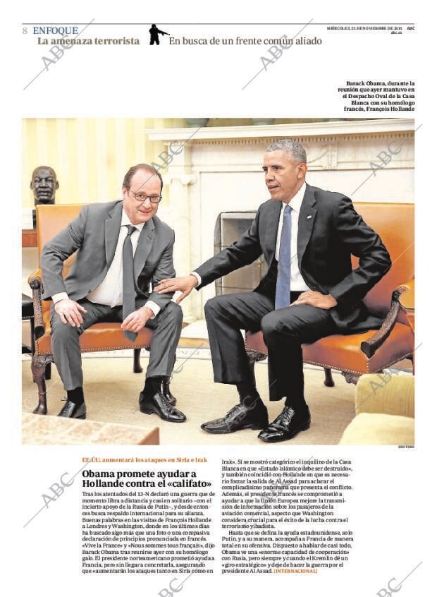 ABC MADRID 25-11-2015 página 8
