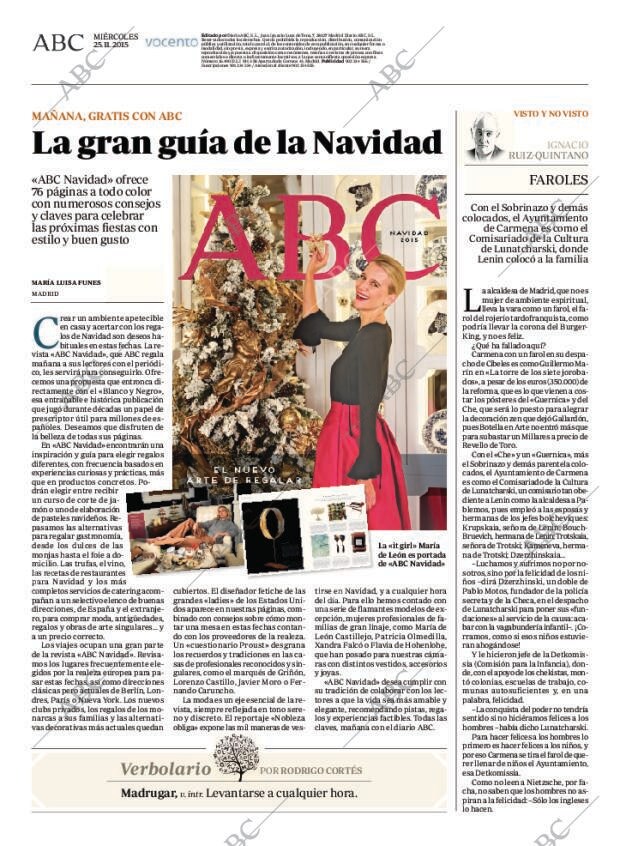 ABC MADRID 25-11-2015 página 86