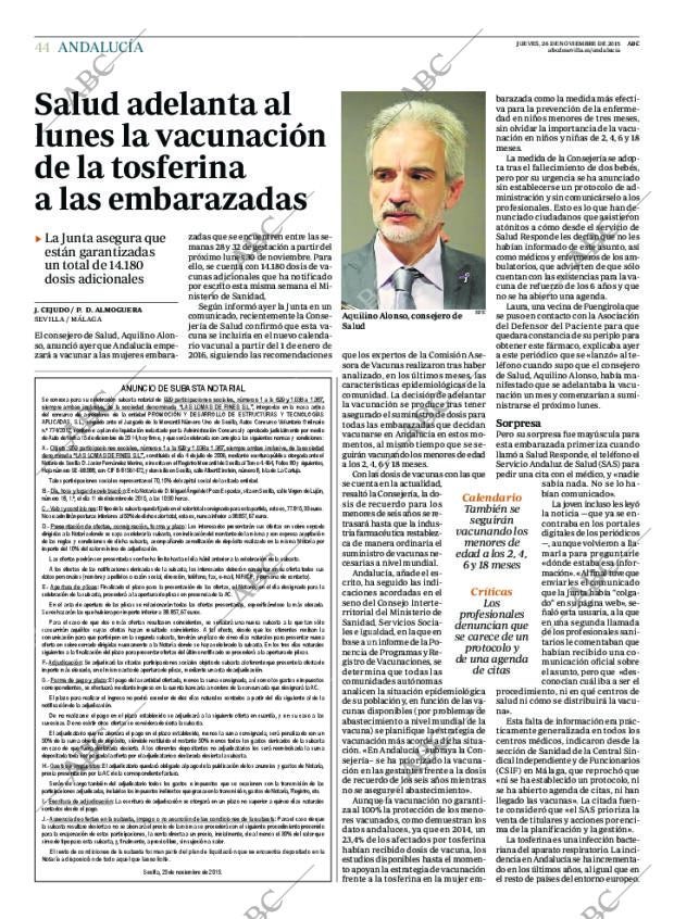 ABC SEVILLA 26-11-2015 página 44