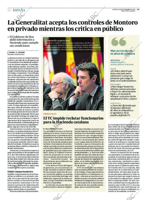 ABC SEVILLA 26-11-2015 página 50