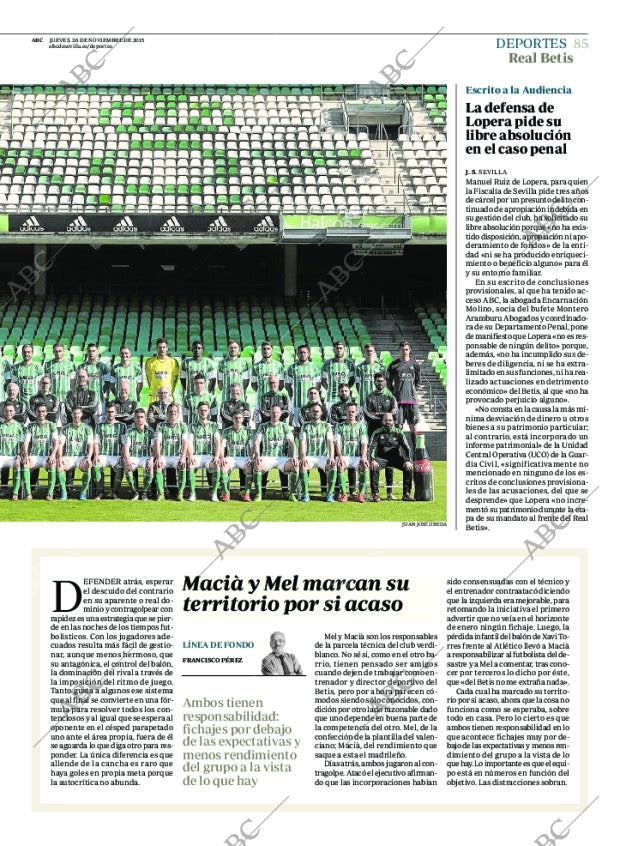 ABC SEVILLA 26-11-2015 página 85