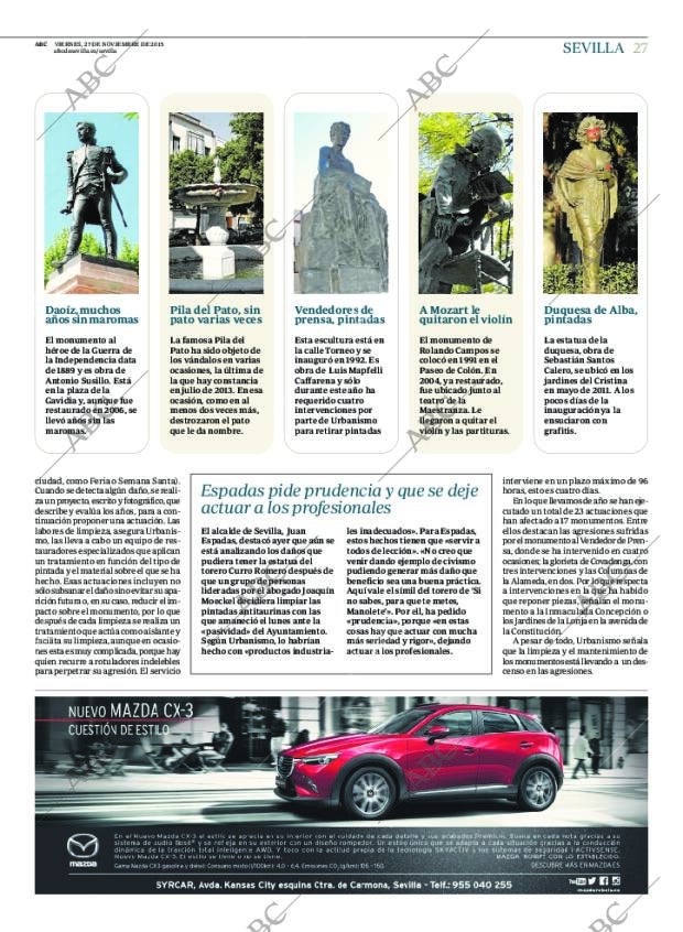 ABC SEVILLA 27-11-2015 página 27