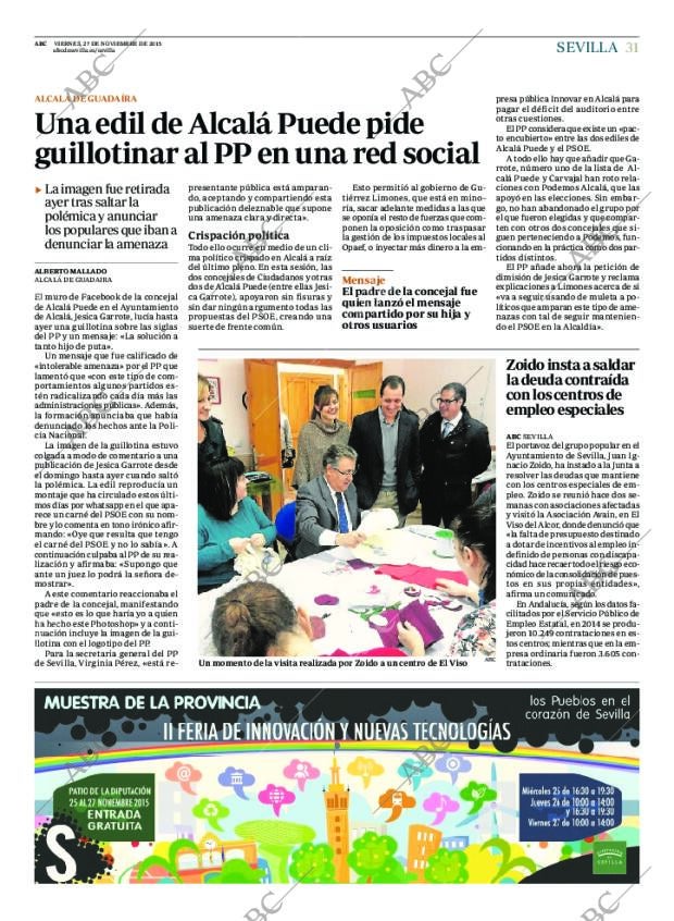ABC SEVILLA 27-11-2015 página 31