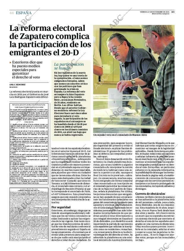 ABC SEVILLA 27-11-2015 página 44