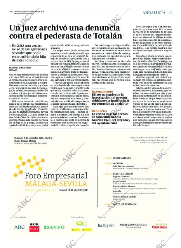 ABC CORDOBA 29-11-2015 página 45