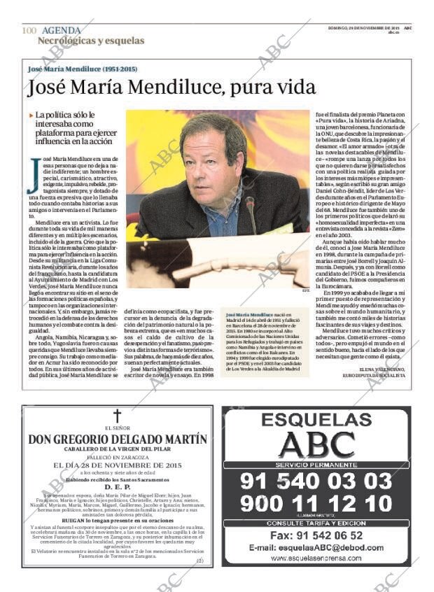 ABC MADRID 29-11-2015 página 100
