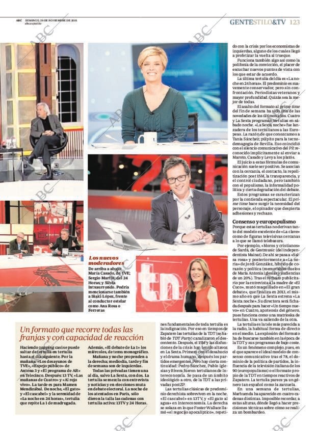 ABC MADRID 29-11-2015 página 123