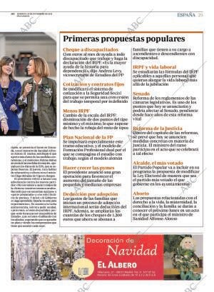 ABC MADRID 29-11-2015 página 29