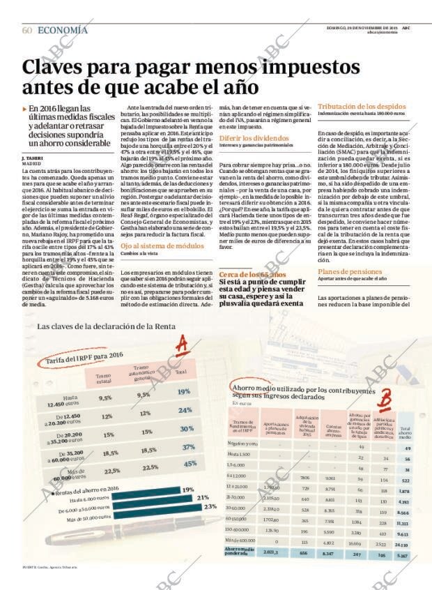 ABC MADRID 29-11-2015 página 60